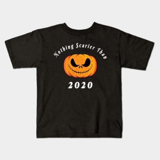 Halloween Nothing Scarier Than 2020, Scary Face Shirt, Funny Shirt, Funny Halloween Quarantine Shirt, Unisex, Scream, Year 2020, Gift Kids T-Shirt